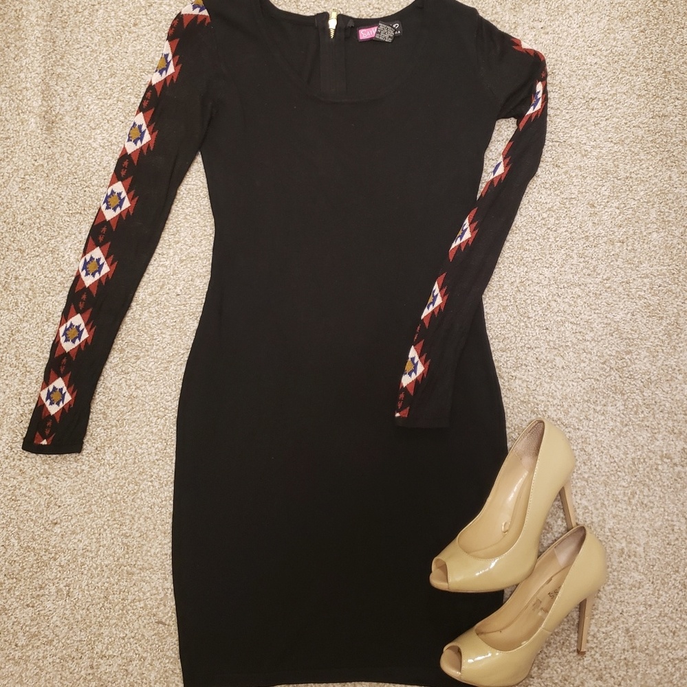 Black Sweater Dress